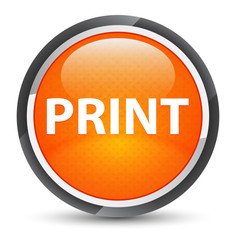 Print galaxy orange round button