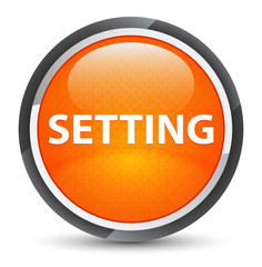Setting galaxy orange round button
