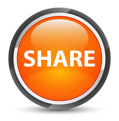 Share galaxy orange round button