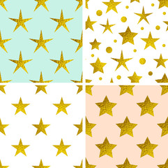 Patterns with golden stars