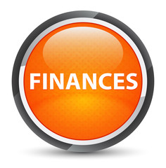 Finances galaxy orange round button