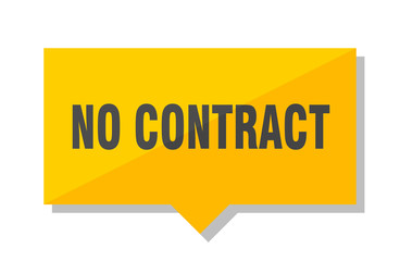 no contract price tag