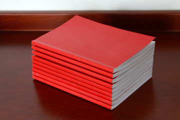 red notebook