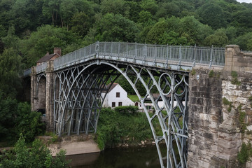 The Iron Bridge, Ironbridge, Shropshire, England