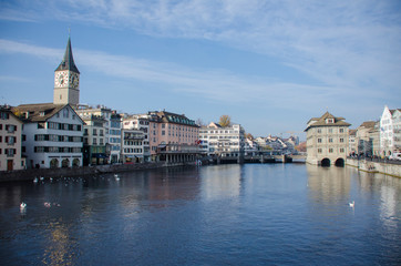 Fototapeta na wymiar Altstadt Zürich