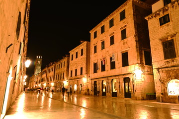 Fototapeta na wymiar Stradun Dubrovnik