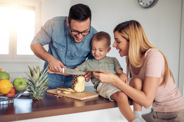 Healthy food at home