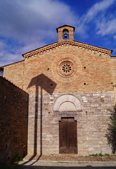 San Jacopo church, San Gimignano, Tuscany, Italy