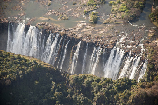 Victoria Falls ( view from the airplane)