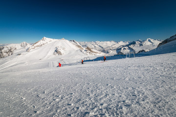 Ski region Hintertux Glacier, Austria