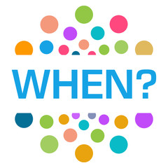 When Colorful Dots Circular 