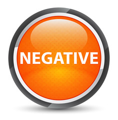Negative galaxy orange round button