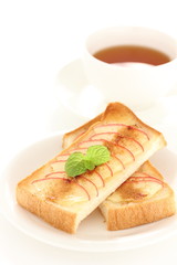 りんごトースト