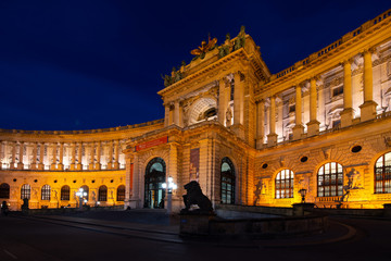Obraz premium Hofburg Wiedeń