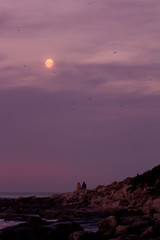 Obraz premium sunset in mountains