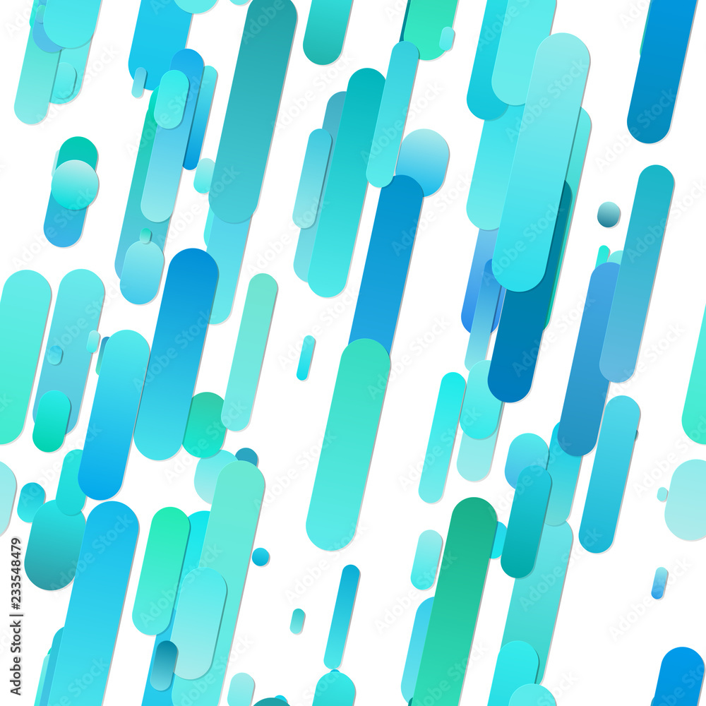 Poster abstract repeating gradient stripe background pattern - trendy vector design