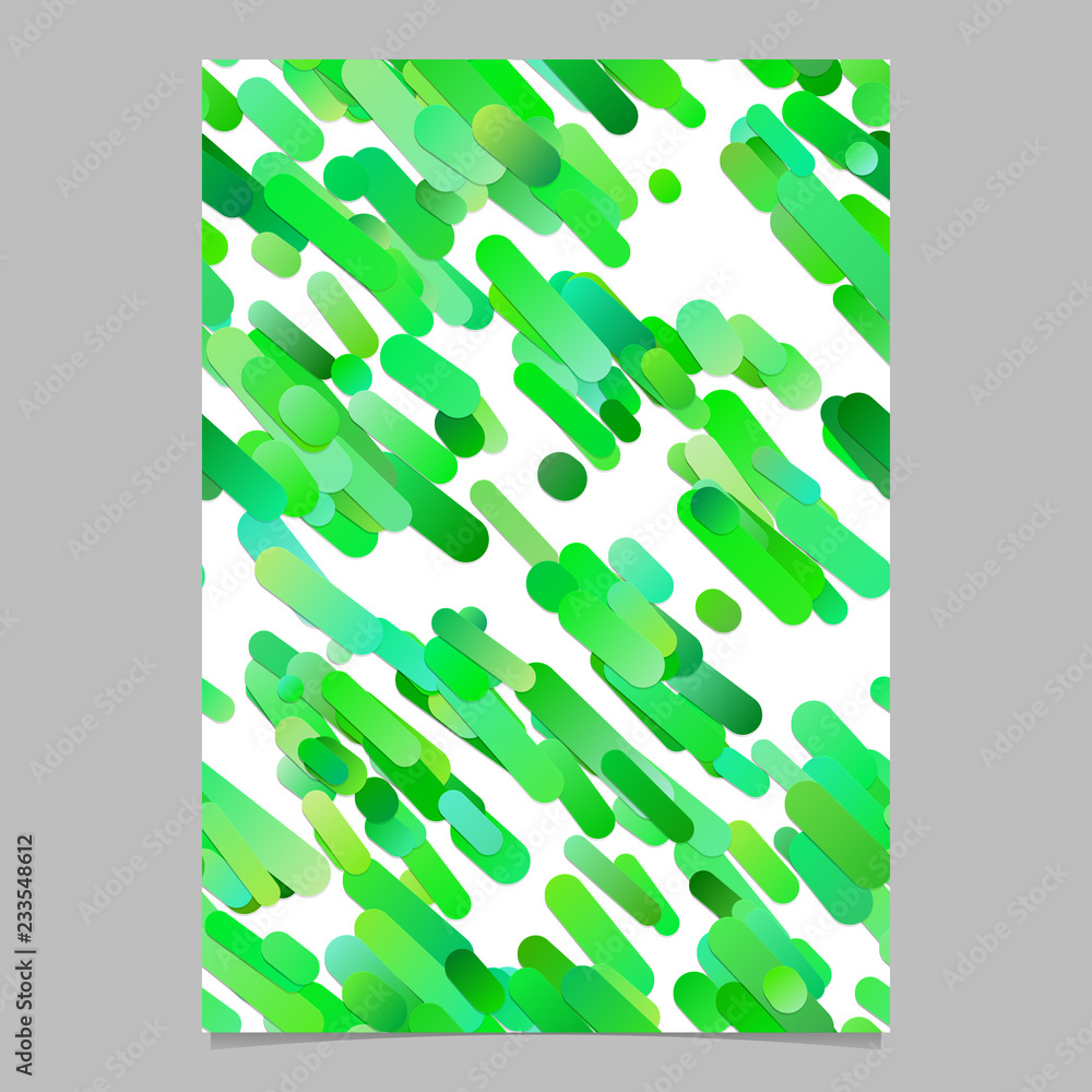 Poster green trendy abstract gradient diagonal stripe pattern page background template graphics