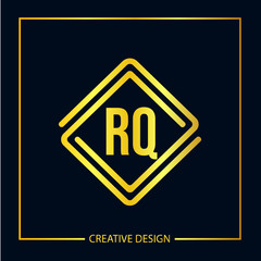 Obraz premium Initial Letter RQ Logo Template Design
