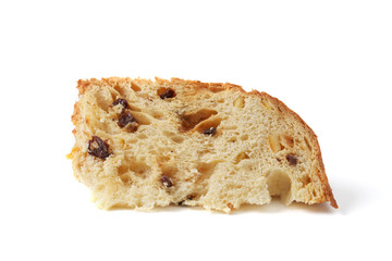 パネットーネ イタリアのケーキ 白背景