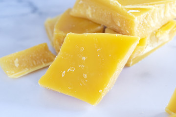  organic yellow natural beeswax for homemade natural  beauty and D.I.Y. project.