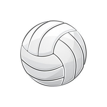 Volleyball with stroke