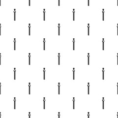 Bulb zip pattern seamless vector repeat geometric for any web design