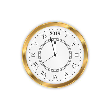 New Year 2019 Clock Images – Browse 6,467 Stock Photos, Vectors, And Video  | Adobe Stock