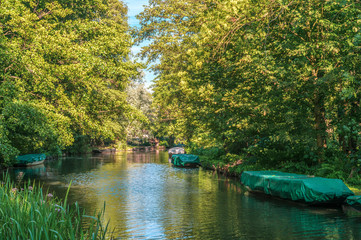 Die Spree Richtung Lehde