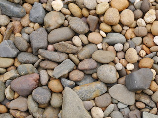 aroma stone background,pebbles on the beach
