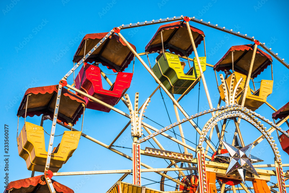 Sticker ferris wheel - oktoberfest 2018 - munich - bavaria