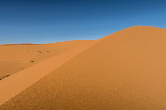  Sand dunes in Sahara desert, Morocco