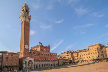 Obraz premium Piazza del Campo, Siena