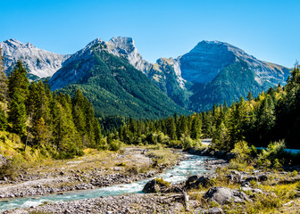 Obraz premium karwendel mountains