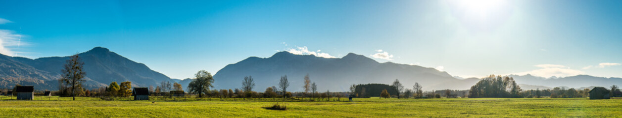 Fototapeta premium landscape murnauer moos - bavaria