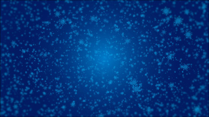 Abstract background with snowflakes. Christmas theme