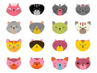  Cat icon in EPS10 vector format isolated