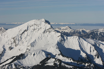 Fototapeta na wymiar Alpen / Schweiz