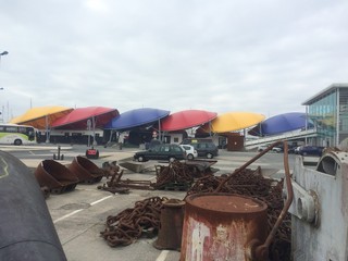 umbrellas on the beach
