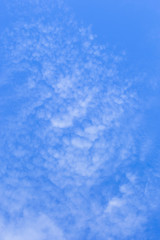 Fototapeta na wymiar A beautiful Blue sky and white clouds