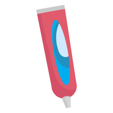 recommend clip art: Tube Of Toothpaste, Vector illustration. EPS10. Hygiene.