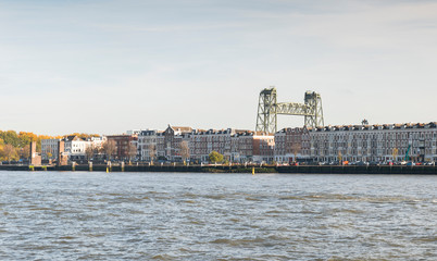 a old part of rotterdam city