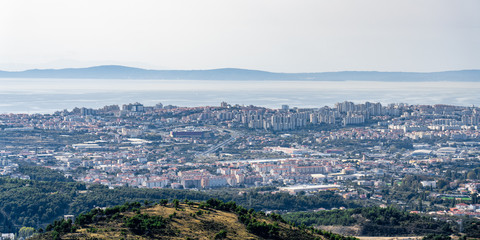 view of split