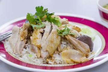 Hainanese Chicken Rice