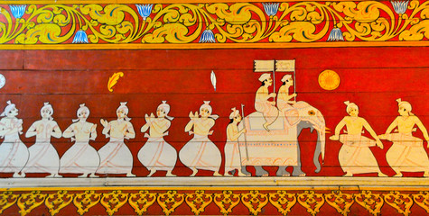 Temple tapestry