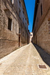 narrow street medieval