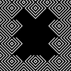 Vector seamless pattern. Modern stylish abstract texture