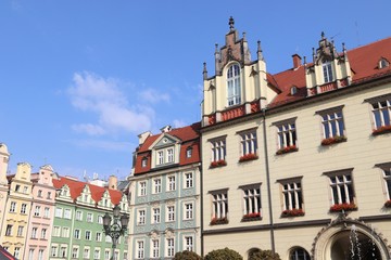 Wroclaw city square