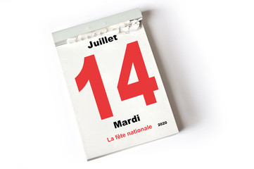 14. Juillet 2020 La fete nationale