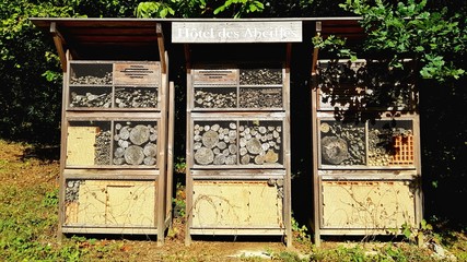 Petit hôtel  pour nos abeilles en danger !