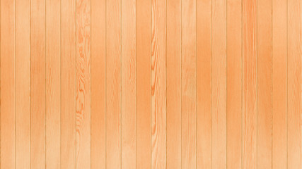 Fototapeta premium Orange Wood Table , Wood Texture Background Top View 16:9 Ratio